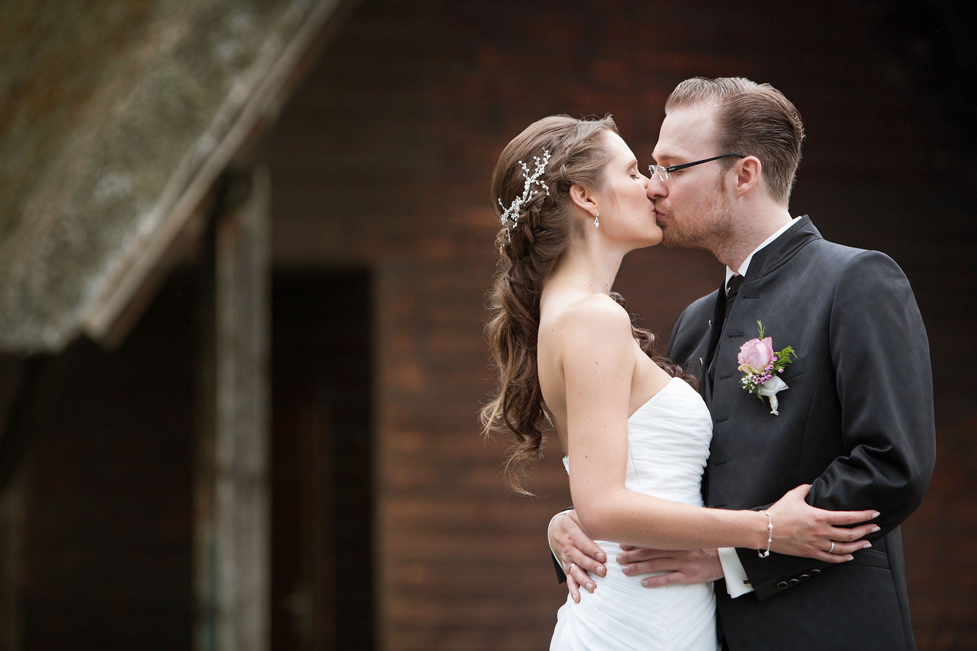 Hochzeitsfotos am Seeburger See – Romantik mit Blick auf den Graf Isang