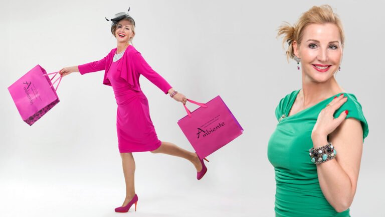Werbefotos für Abendmode Boutique Ambiente Göttingen