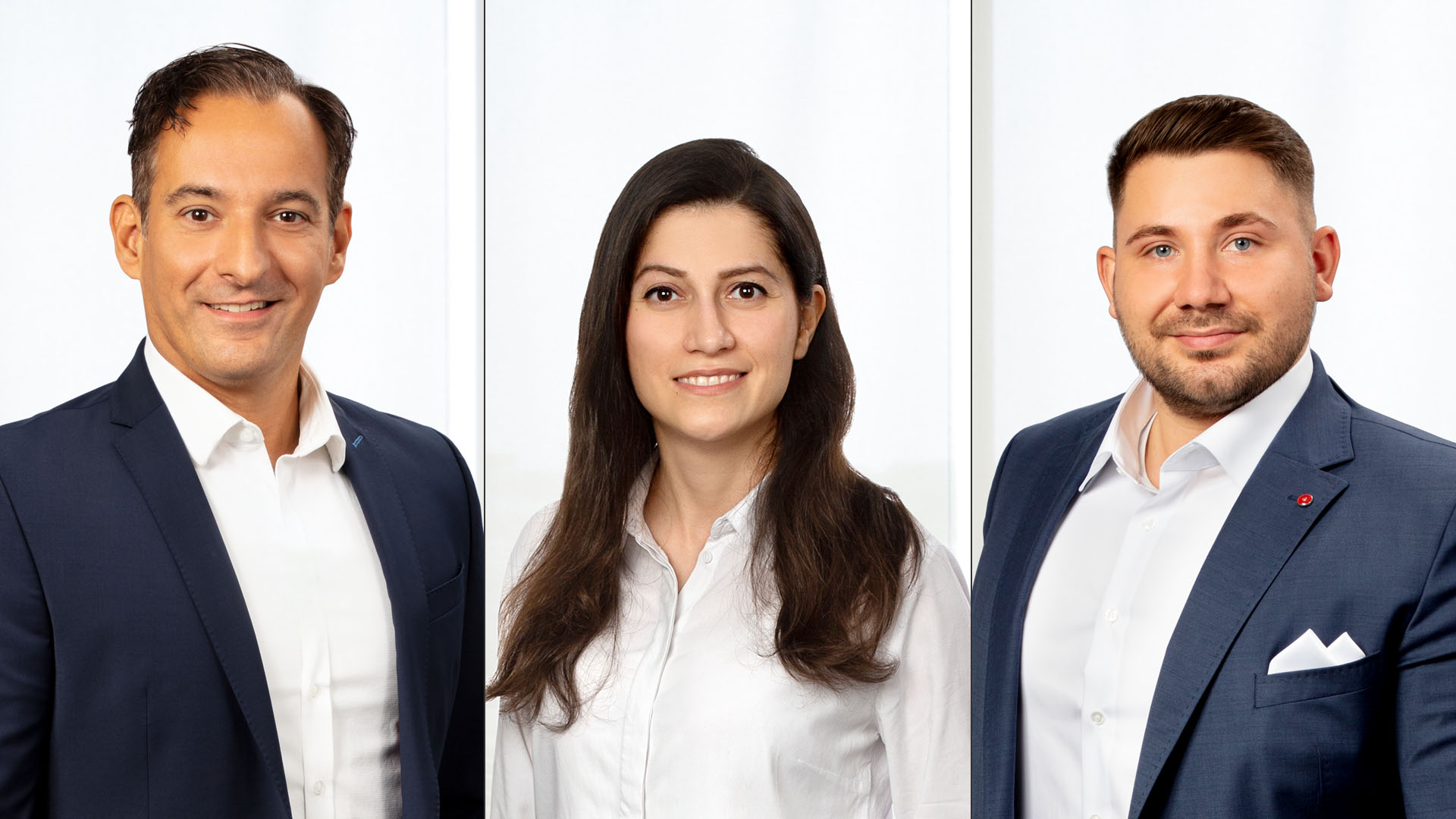 Mitarbeiterfotos für DKV-Versicherung